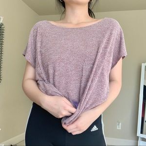 🛍 2/$10: Oversized Maroon T-Shirt